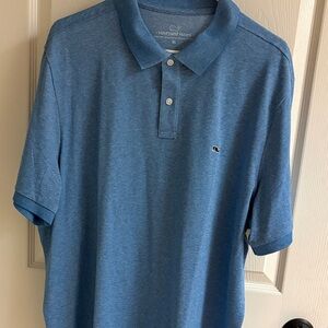 Vineyard Vines Classic Blue Polo Shirt